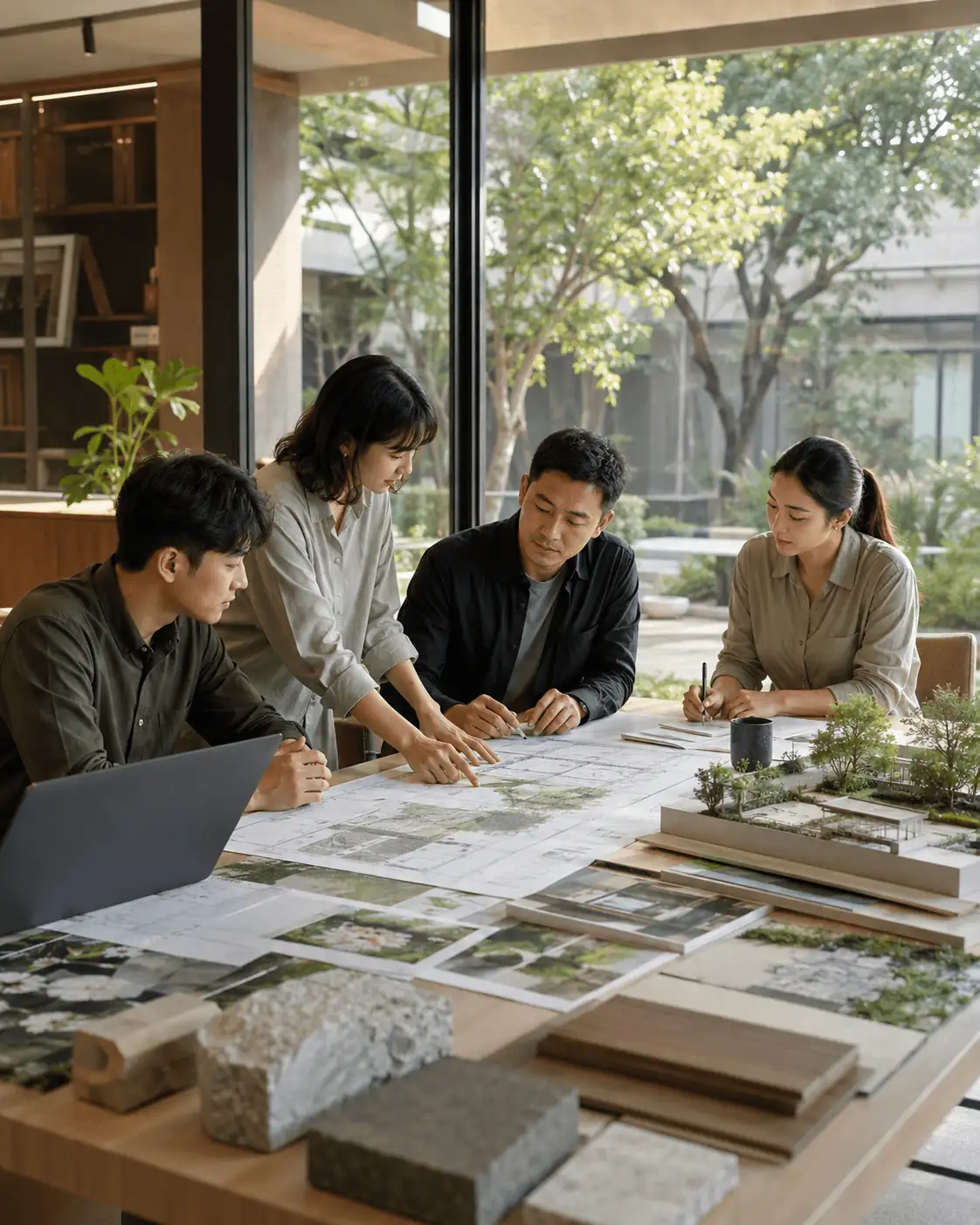 湧泉景觀設計與工程工作團隊